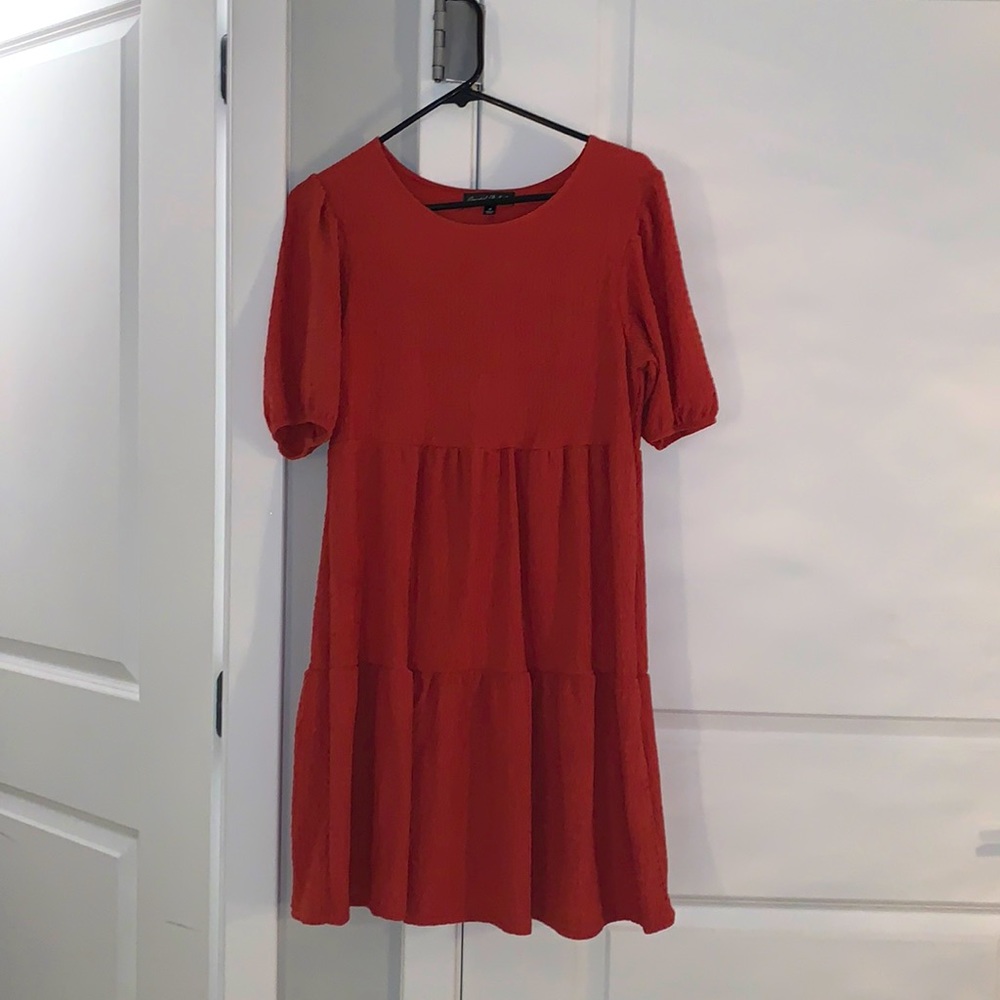 Dusty rose dress